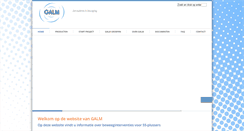 Desktop Screenshot of galm.nl